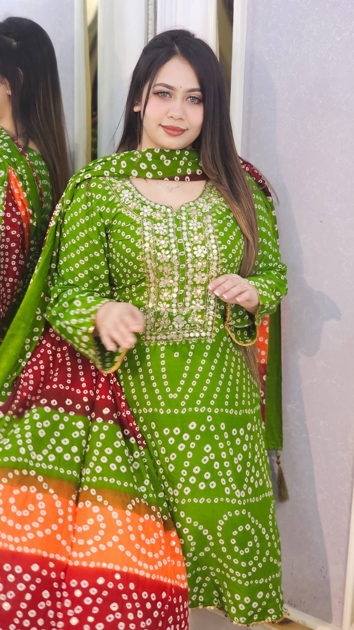 Luxury Boutique printed Cotton 3 piece set